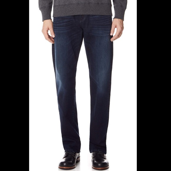 7 For All Mankind Men's Straight Jeans - Dark Blue